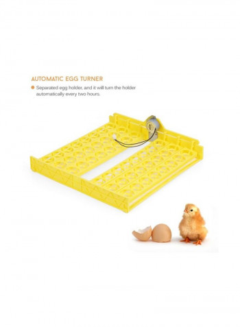 48-Cavity Egg Incubator 80W 80 W H21238AU Yellow