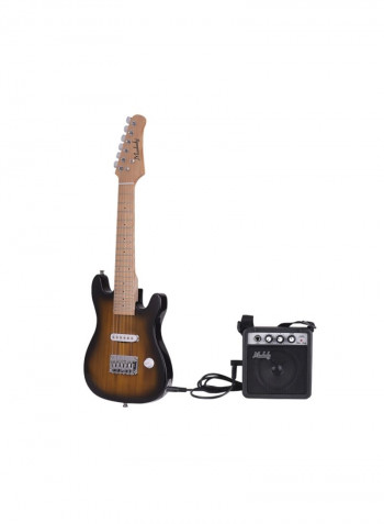 Electric Guitar Kit With Mini Amplifier Guitar Bag Strap And Audio Cable