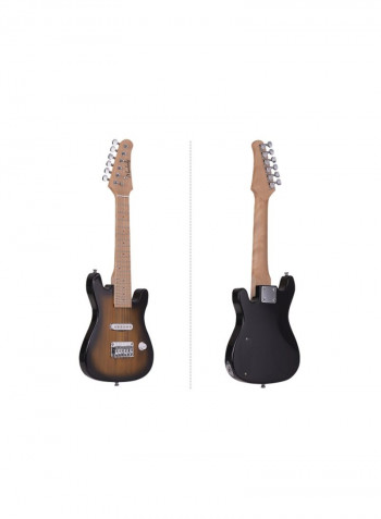 Electric Guitar Kit With Mini Amplifier Guitar Bag Strap And Audio Cable