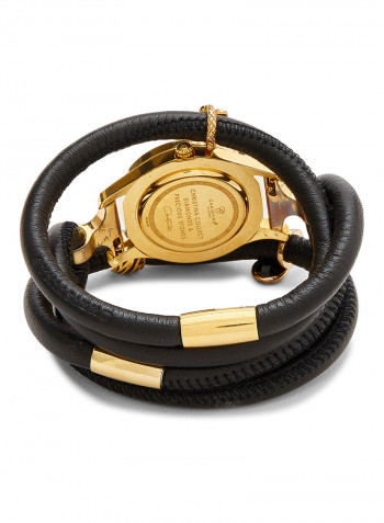Women's Fabric Analog Wrist Watch300 GWBLN BLACK DREAM ONYX