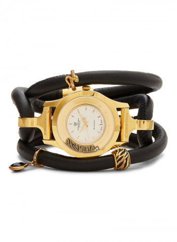 Women's Fabric Analog Wrist Watch300 GWBLN BLACK DREAM ONYX