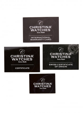 Women's Fabric Analog Wrist Watch300 GWBLN BLACK DREAM ONYX