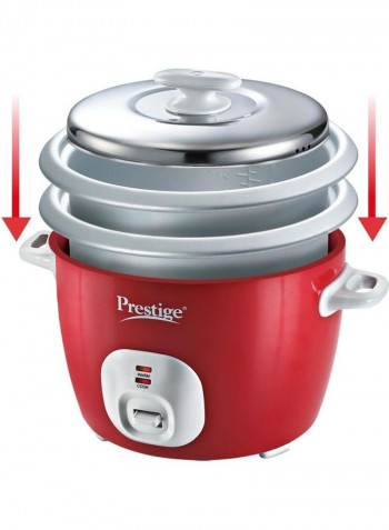 Delight Electric Rice Cooker 1.8 l 700 W 42205 Red/Silver