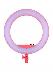 LED Ring Light 59x49.2x4centimeter Pink reviews LED Ring Light 59x49.2x4centimeter Pink