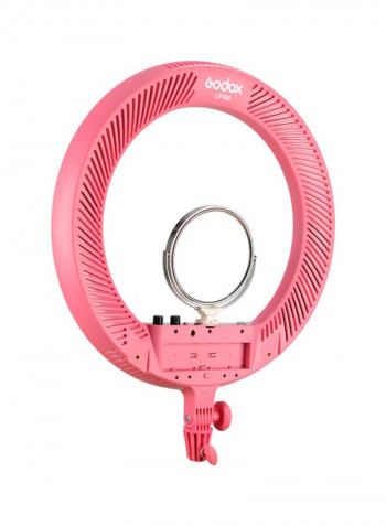 LED Ring Light 59x49.2x4centimeter Pink