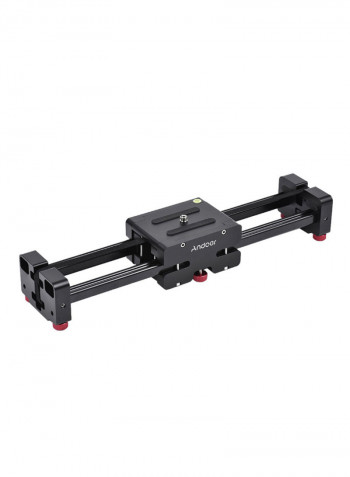 Retractable Track Dolly Slider Video Shooting Stabilizer 41 x 6centimeter Black/Red