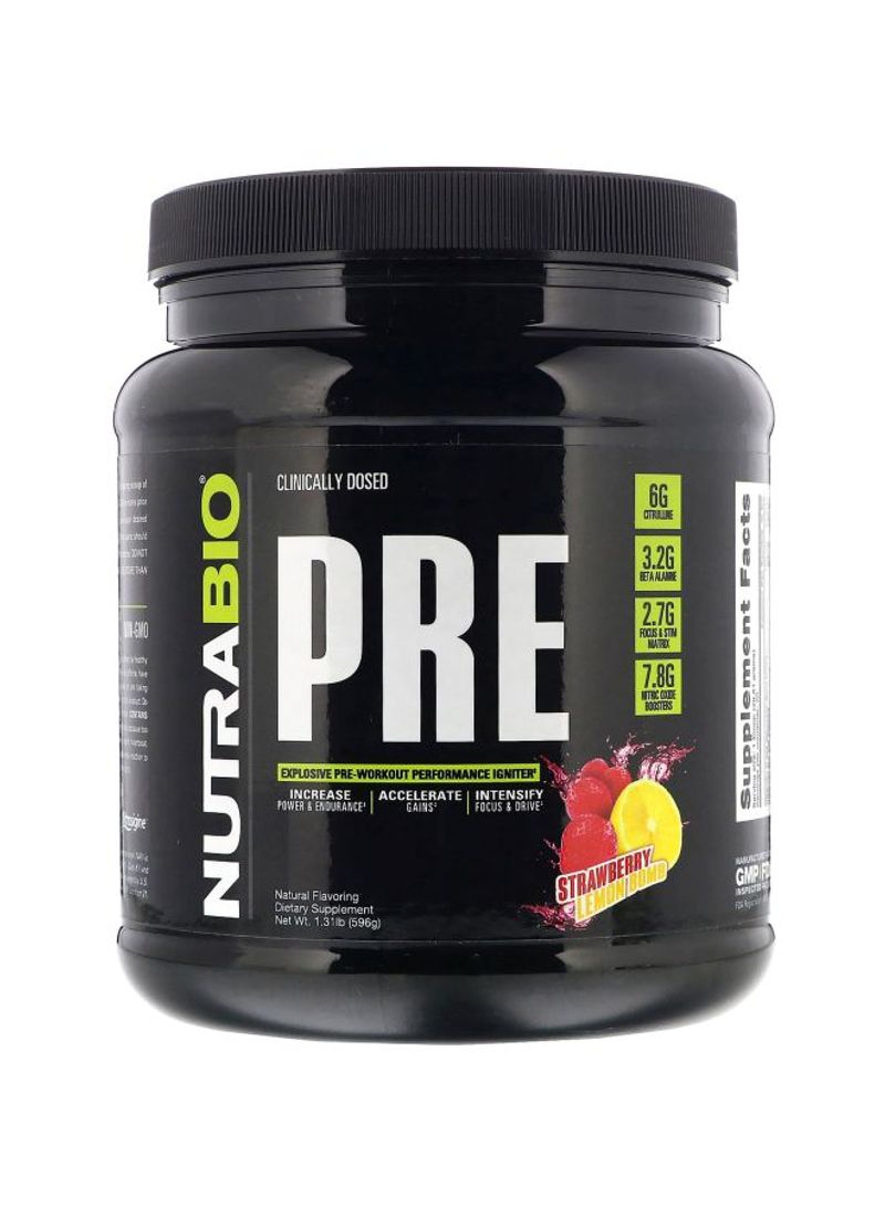 Pre Explosive Pre-Workout Dietary Supplement
