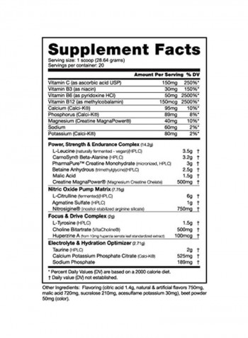 Pre Stim Free Dietary Supplement - Dragon Fruit Candy