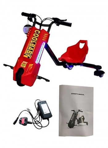 3-Wheel Electric Bluetooth Electric Ride-On