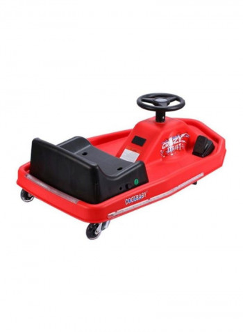 Crazy Cart Electric 360 Spinning Drifting Kids Ride On Scooter 16.5kg