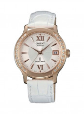 Women's Automatic Sapphire Crystal Dial Stone On Watch Case With Date Window