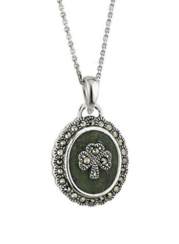 Sterling Silver Metal Pendant Necklace