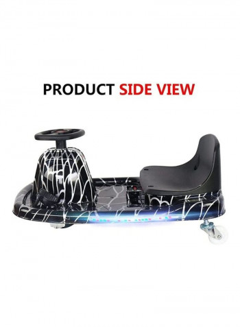 8-Piece Go Kart Electric Scooter With Protective Gears