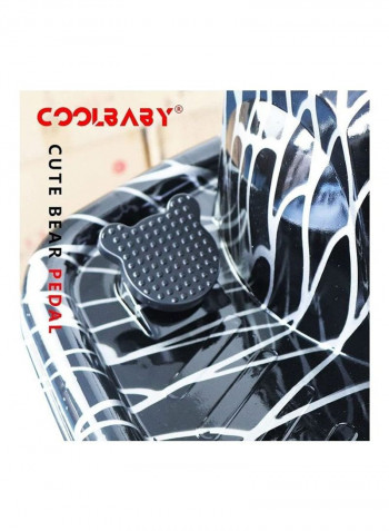 8-Piece Go Kart Electric Scooter With Protective Gears