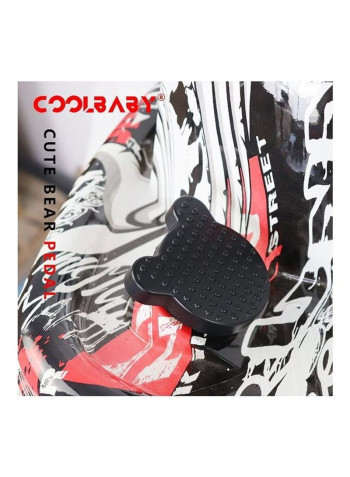8-Piece Go Kart Electric Scooter With Protective Gears