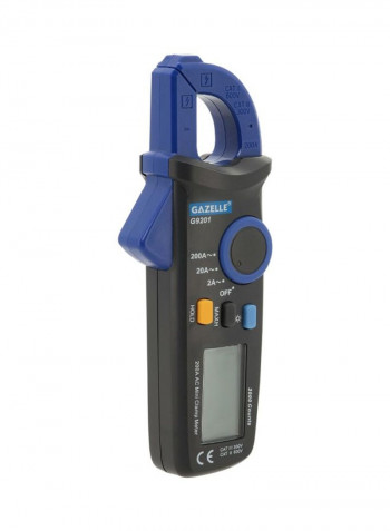 200A Clamp Meter Black/Blue