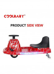 Drift Crazy Electric Scooter with Glare Light Band 79 x 51 x 27cm