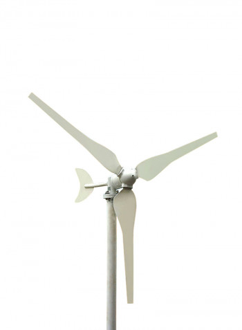 3-Blades Wind Turbine Generator White