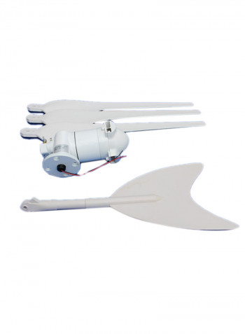 3-Blades Wind Turbine Generator White
