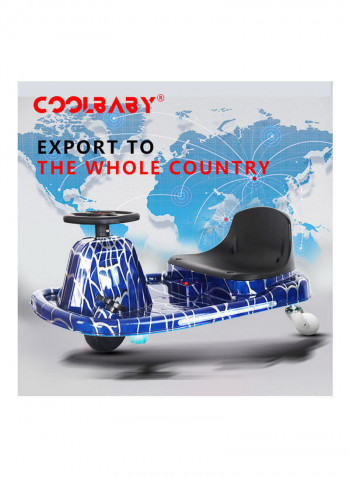 8-Piece Go Kart Electric Scooter With Protective Gears