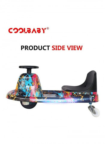 Drift Crazy Electric Scooter with Glare Light Band 79 x 51 x 27cm