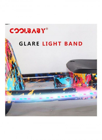 Drift Crazy Electric Scooter with Glare Light Band 79 x 51 x 27cm