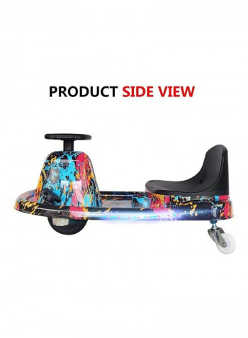 8-Piece Go Kart Electric Scooter With Protective Gears