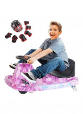 8-Piece Go Kart Electric Scooter With Protective Gears