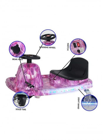 8-Piece Go Kart Electric Scooter With Protective Gears