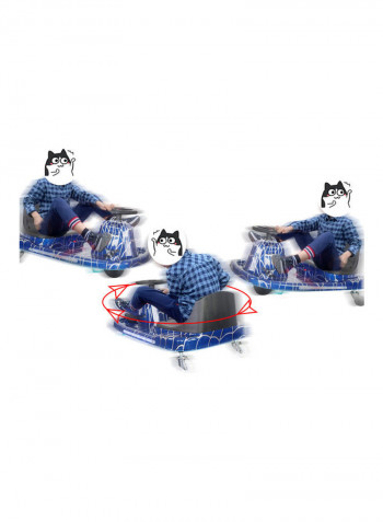 8-Piece Go Kart Electric Scooter With Protective Gears
