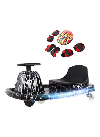 36V Electric Kids Car with Helmet 79 x 51 x 27cm