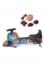 36V Electric Kids Car with Helmet 79 x 51 x 27cm