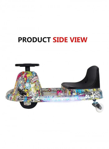 8-Piece Go Kart Electric Scooter With Protective Gears