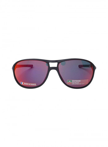 Men's UV-Protection Square Sunglasses - Lens Size: 60 mm