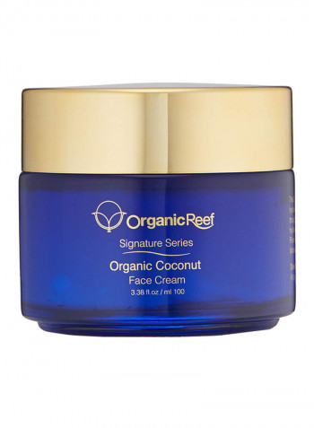 Organic Coconut Face Cream 3.38ounce