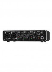 U-Phoria Audio Interface With Microphone Preamplifiers UMC204HD Black