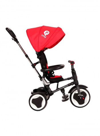 3-In-1 Rito Foldable Tricycle With Canopy And Handle S380RER 58x32x42cm