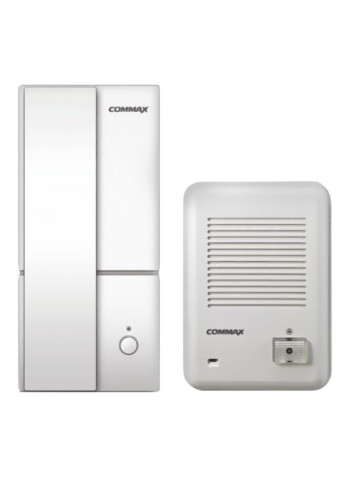 Wireless Door Phone Set White