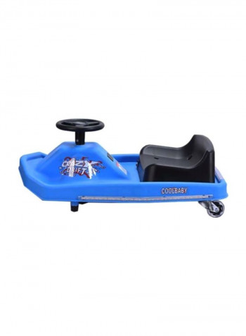 360-Degree Spining Electric Ride-On Scooter 60x95x60cm