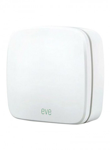 Eve Wireless Indoor Sensor White 7.6x3.2x7.6cm
