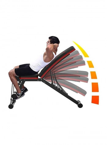 Multifunction Foldable Weight Lifting Bench 90x30x30cm