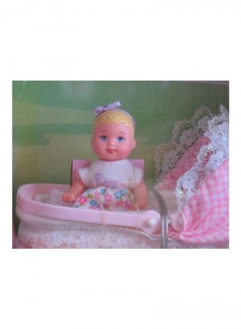 New Baby Sister Krissy Doll 1999 3x13inch