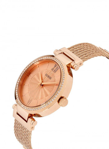 Women's Water Resistant Stainless Steel Analog Watch W0638L4