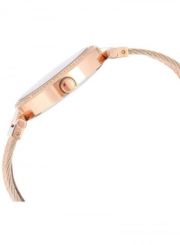 Women's Water Resistant Stainless Steel Analog Watch W0638L4