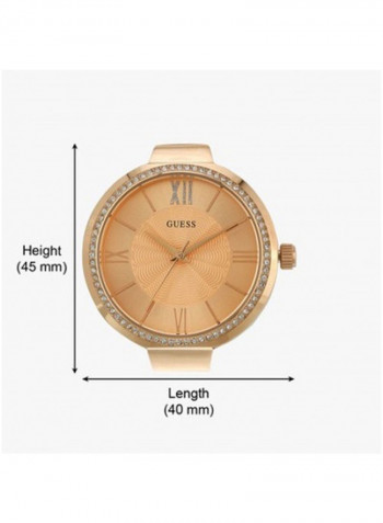 Women's Water Resistant Stainless Steel Analog Watch W0638L4