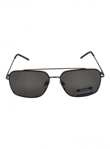 Men's Rectangular Sunglasses - Lens Size: 59 mm