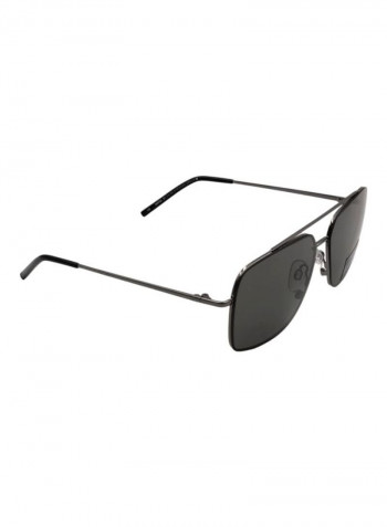 Men's Rectangular Sunglasses - Lens Size: 59 mm