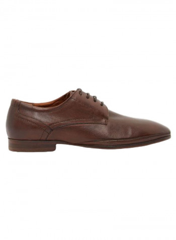 Subject Lace-Up Style Formal Shoes Brown
