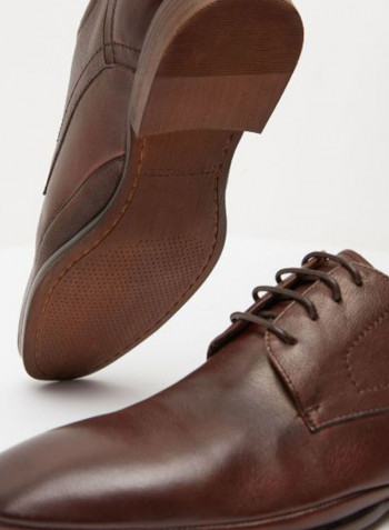 Subject Lace-Up Style Formal Shoes Brown