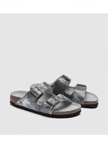 Comfortable Straps Arabic Sandal Silver